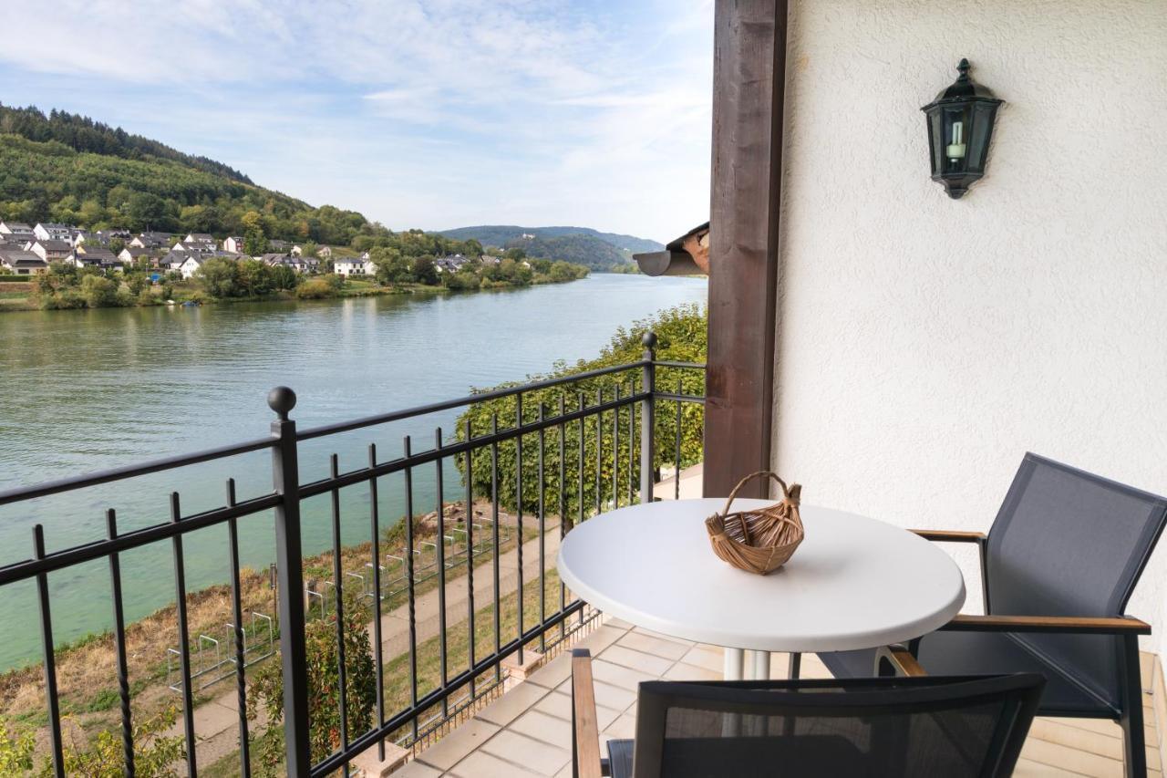 Hotel garni Café im Hamm Zell an der Mosel Esterno foto