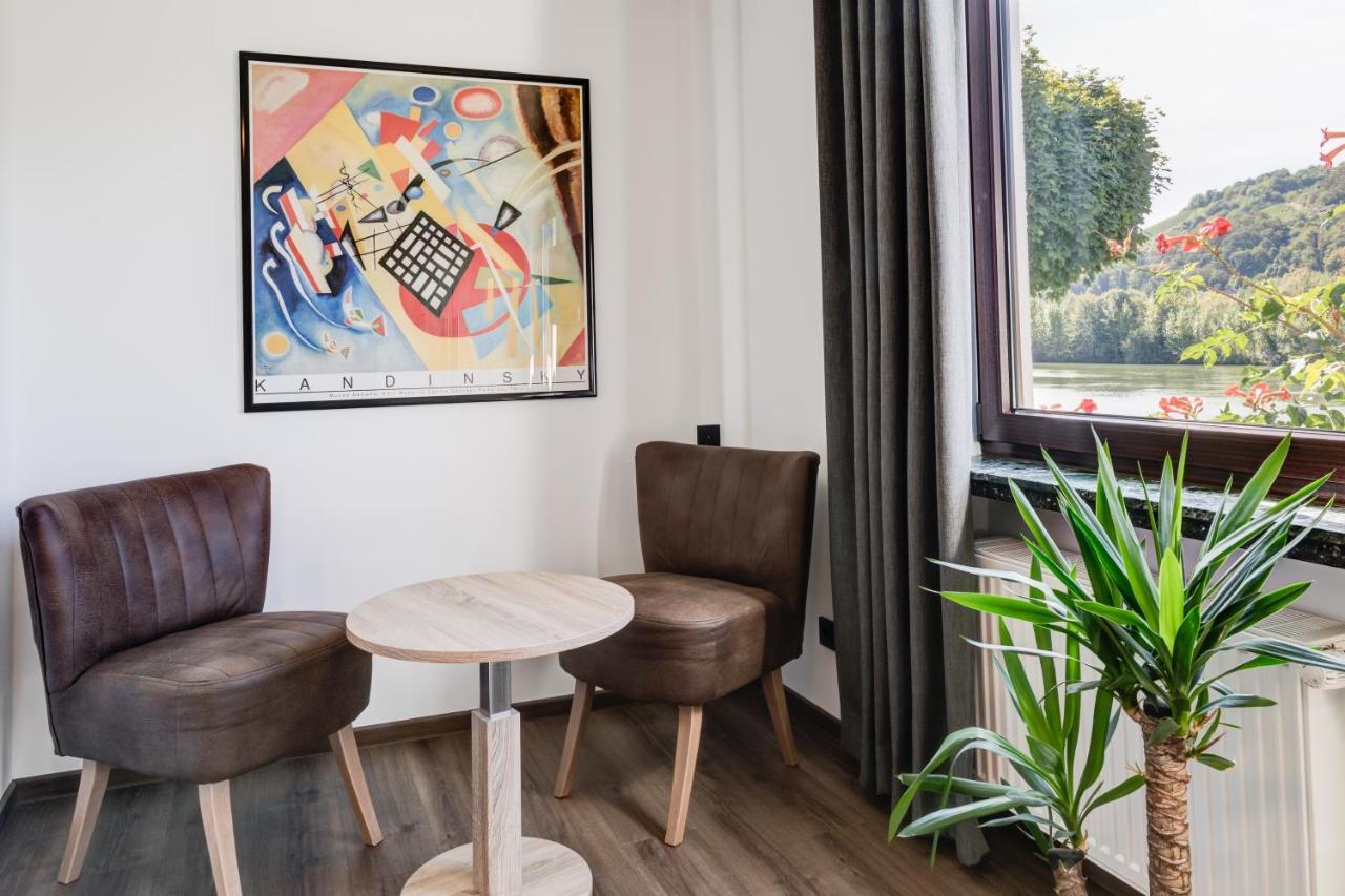 Hotel garni Café im Hamm Zell an der Mosel Esterno foto