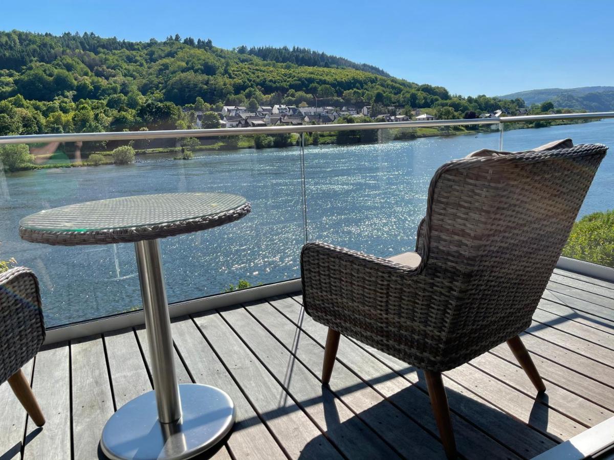 Hotel garni Café im Hamm Zell an der Mosel Esterno foto